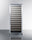 102 Bottle Single-Zone Wine Cellar With Glass Door, Digital Thermostat, And Black Cabinet - SWC1102 Summit