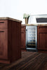 15'' Wide Wine Cellar , With Stainless Steel Wrapped Cabinet, Glass Door, And Lock - SWC1535BCSS Summit