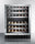 Dual Zone Built-In Wine Cellar With Digital Thermostat, Stainless Steel Trimmed Shelves And Black Cabinet - SWC530BLBIST Summit