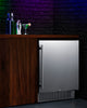 27'' Wide Built-In Undercounter Outdoor Refrigerator - SPR2700SS Summit