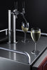 Built-In Commercially Approved Dual Tap Wine Kegerator In Stainless Steel With Panel-Ready Door - SBC682PNRWKDTWIN Summit