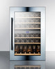 51 Bottle Fully Integrated Dual Zone Wine Cellar With Digital Controls And LED Lighting - VC60D Summit