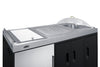 Mobile Outdoor Kitchenette With Refrigerator, Sink, Storage Cabinet, And Slide-Out Waste Bins - CARTOS54RS Summit