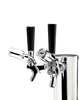 Commercial Indoor/Outdoor Beer Dispenser With Dual Tap Kit And 2 Taplocks Included - SBC696OSTWINTL Summit Commercial