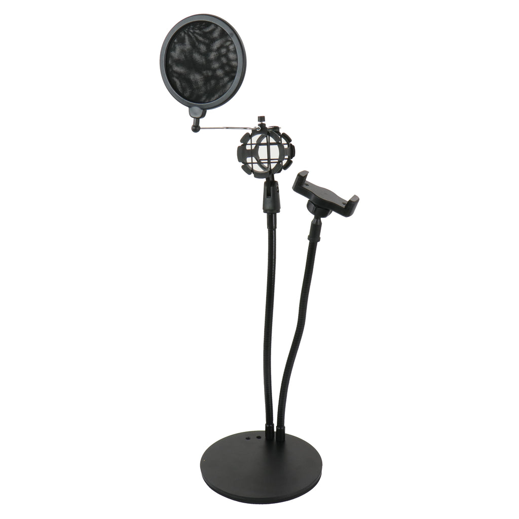 Technical Pro  LiveShow2M Goose Neck Phone Holder and POP Filter