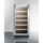 15'' Wide ADA Compliant Wine Cellar , With Digital Controls, Front Lock, LED Lighting, And Stainless Steel Wrapped Cabinet - ALWC15CSS Summit