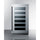 18'' Wide Built-In Wine Cellar With Seamless Stainless Steel Trimmed Glass Door - CL18WC Summit Classic