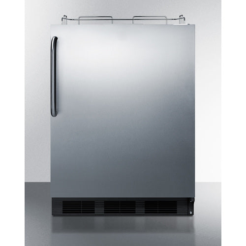 Built-In Kegerator For Use Under ADA Compliant Counters - SBC58BLBICSSADANK Summit Commercial