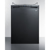 Built-In Beer Dispenser In Black, Auto Defrost With Digital Thermostat - SBC635MBINK Summit