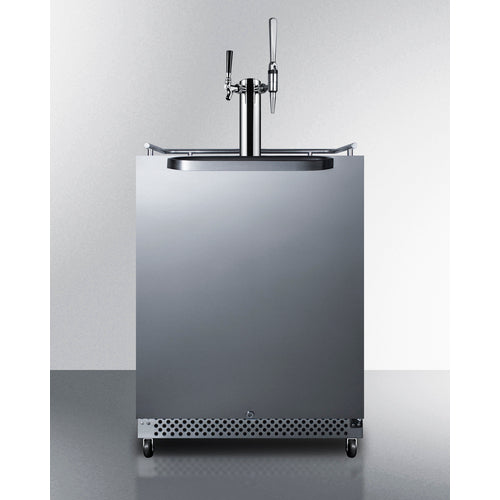 Commercial Indoor/Outdoor Combination Cold Brewith Nitro-Infused Coffee Dispenser With Twin Tap Kit Included - SBC696OSCMTWIN Summit Commercial