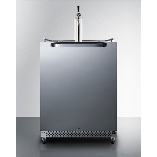 Commercial Indoor/Outdoor Beer Dispenser With Tap Kit And Taplock Included - SBC696OSTL Summit Commercial