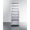 Commercial Full-Size Wine Cellar With Champagne Style Shelving - SCR1401LHCHCSS Summit Commercial