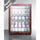 Commercial Built-In Undercounter Wine Cellar With Champagne Style Shelving And Panel-Ready Glass Door - SCR610BLCHPNR Summit Commercial