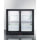 Commercial Back Bar Beverage Center For Freestanding Use, With Sliding Glass Doors And Stainless Steel Wrapped Cabinet - SCR700BCSS Summit Commercial