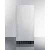 15'' Wide Built-In Outdoor  Refrigerator In Stainless Steel With Lock And Digital Thermostat - SPR316OSCSS Summit
