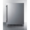 18'' Deep 24'' Wide Undercounter ADA Height Outdoor Refrigerator - ASDS2413CSS Summit
