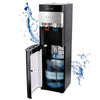 Megachef MegaChef Bottom Load Hot and Cold Water Dispenser in Black