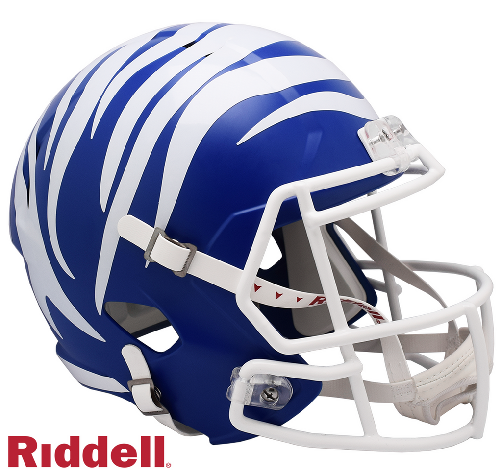 Memphis Tigers Helmet Riddell Replica Mini Speed Style - 9