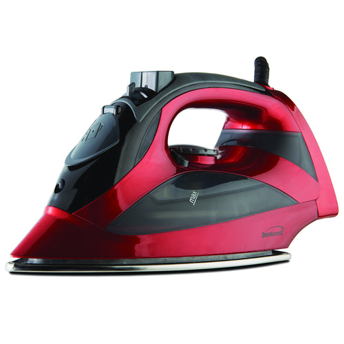 Brentwood  Steam Iron With Auto Shut-OFF - Red
