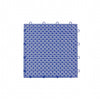Master Mark Plastics 23309 12 x 12 in. Armadillo Cobalt Blue Polypropylene Interlocking Multi Purpose Floor Tile- Pack of 9