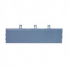Powerhouse 12 in. Armadillo Steel Blue Polypropylene Interlocking Bevels  Pack of 4