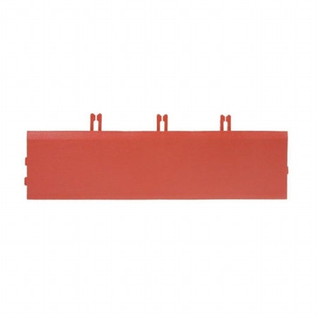 Powerhouse 12 in. Armadillo Tile Red Clay Polypropylene Interlocking Bevels  Pack of 4