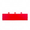 Master Mark Plastics 23604 12 in. Armadillo Tile Flaming Red Polypropylene Interlocking Bevels- Pack of 4
