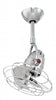 Matthews Fan DI-CR-MTL Diane Ceiling Fan Polished Chrome-Metal Blades