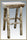 Montana Woodworks MWBNHLV Barstool- Half Log-No Back-Montana Collection-Lacquered
