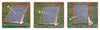 EZGoal 87615 6 x 6 Ft. Folding Lacrosse Goal With Tilting Rebounder