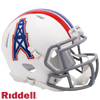 Houston Oilers Helmet Riddell Replica Mini Speed Style 1975-1980 T/B - Riddell