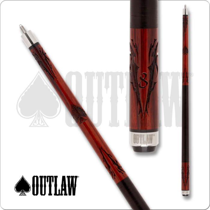 Outlaw OL24 Cherry Series Cue Pool Cues
