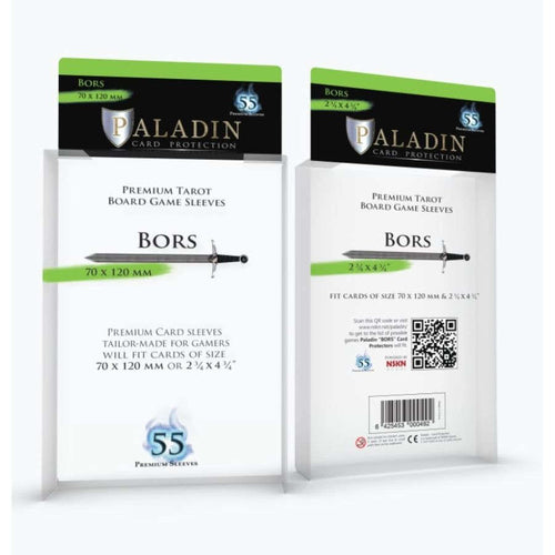 PALADIN BOARD GAME SLEEVES: BORS (TAROT)