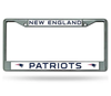 New England Patriots License Plate Frame Chrome - Rico Industries