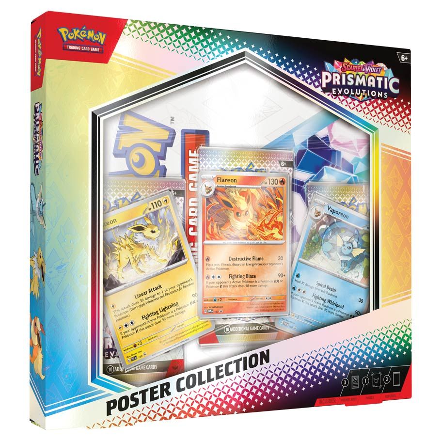 Pokémon TCG: Scarlet & Violet 8.5: Prismatic Evolutions: Poster Collection