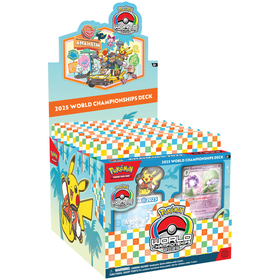 Pokemon Company Int -  Pokemon Tcg: 2025 World Championship Decks (8Ct) Pre-Order