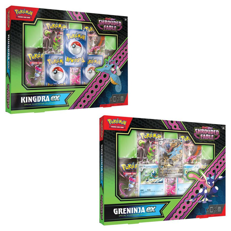 Pokémon TCG Scarlet & Violet 6.5: Kingdra ex / Greninja ex Special
