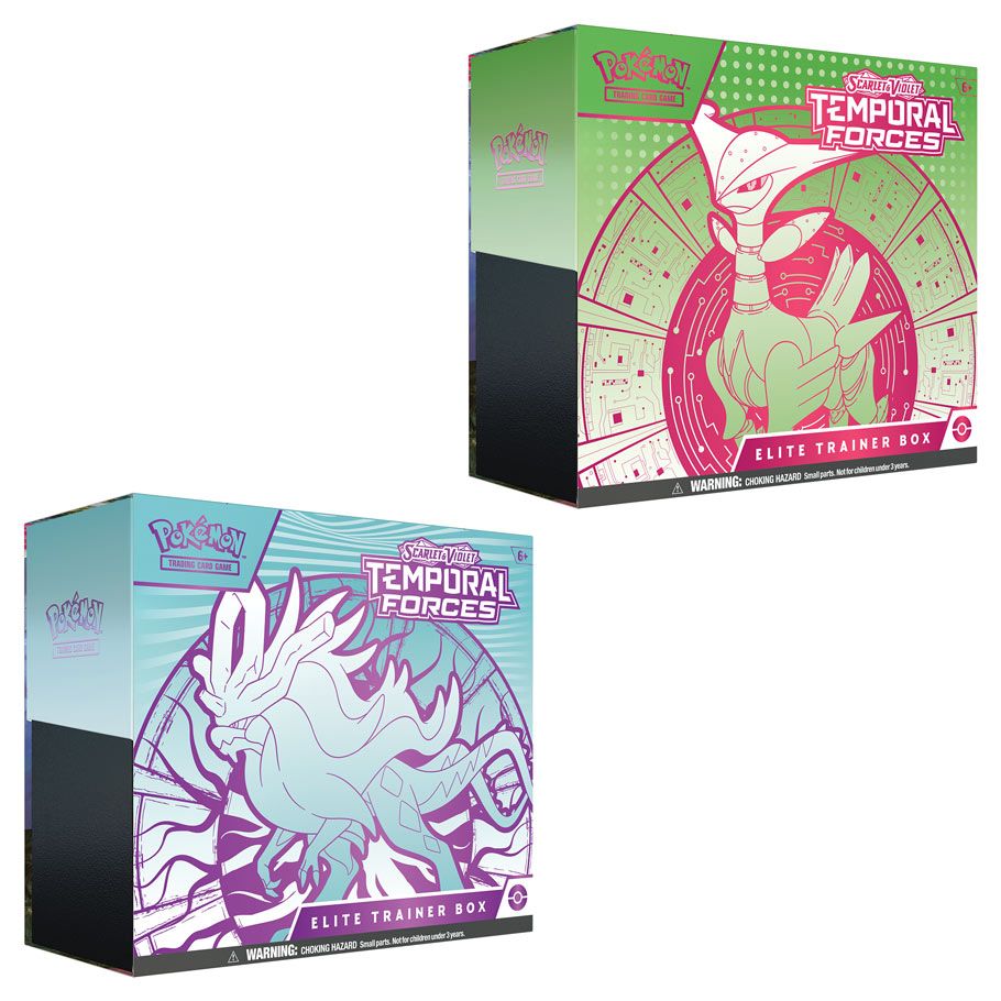 Pokémon TCG - Scarlet & Violet Temporal Forces - Elite Trainer Box