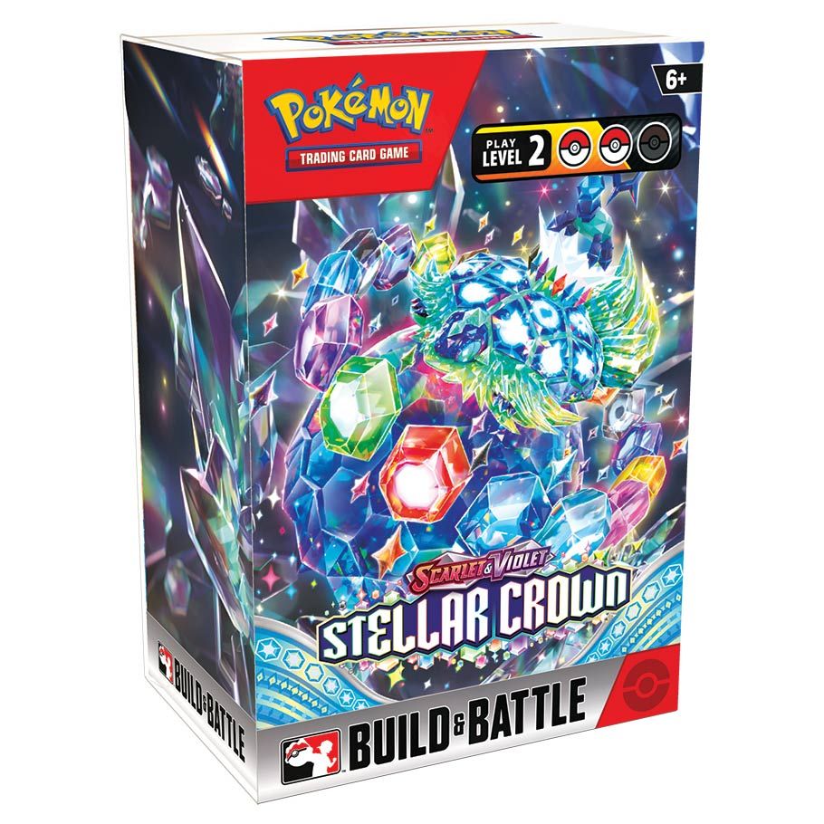 Pokémon TCG Scarlet & Violet 7 Stellar Crown: Build & Battle Box