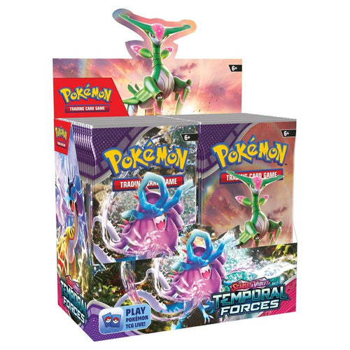 Pokémon TCG Scarlet & Violet 5 - Temporal Forces: Booster Display Box