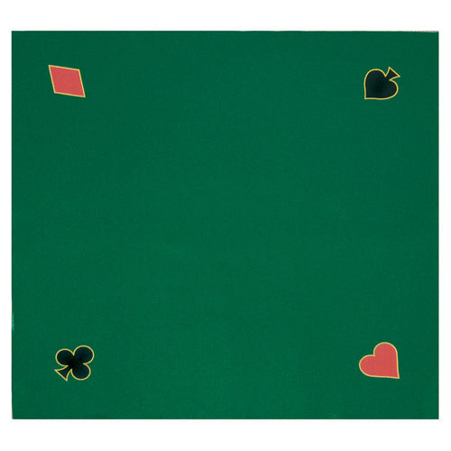 Trademark Poker Trademark Commerce 10-LBR40 40" X 40" Playing Felt - Green