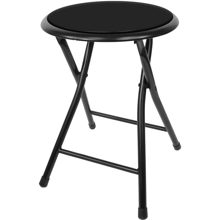 Trademark Poker  18 Inch Cushioned Folding Stool - Trademark Home Collection
