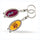 Cleveland Cavaliers Keychain Metal Spinner 2016 Champions - Rico Industries