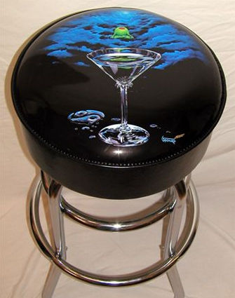 Petro Enterprises GODBS-22 Zen Martini Bar Stool