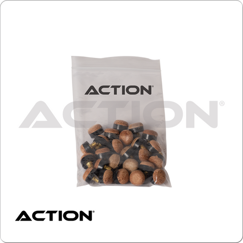 Screw-On QTSCOT Cue Tip - bag of 25 Pool Cues