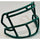 Face Mask Riddell Replica Mini Speed Style Kelly Green - Riddell