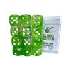 Role 4 Initiative Llc -   12Ct Dice Set: 18Mm D6 Pips: Diffusion Slime Green