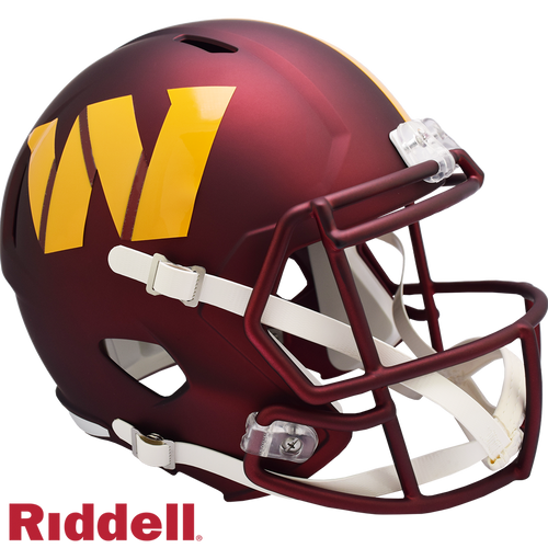Washington Commanders Helmet Riddell Replica Full Size Speed Style - Riddell