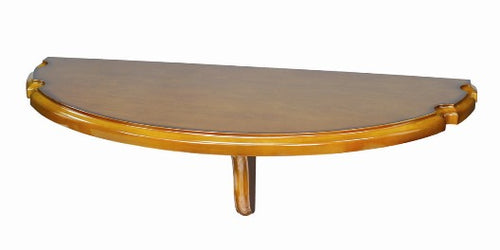 Trato 13 in. H x 36 in. W x 18 in. D Wood Wall Pub Table - Chestnut