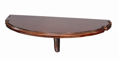 Trato 13 in. H x 36 in. W x 18 in. D Wood Wall Pub Table - English Tudor